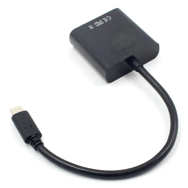 Type-C USB 3,1 Мужской к HDMI Женский Кабель адаптер 1080P USB-C HDMI видео конвертер для Chrombook ПК ноутбук планшет