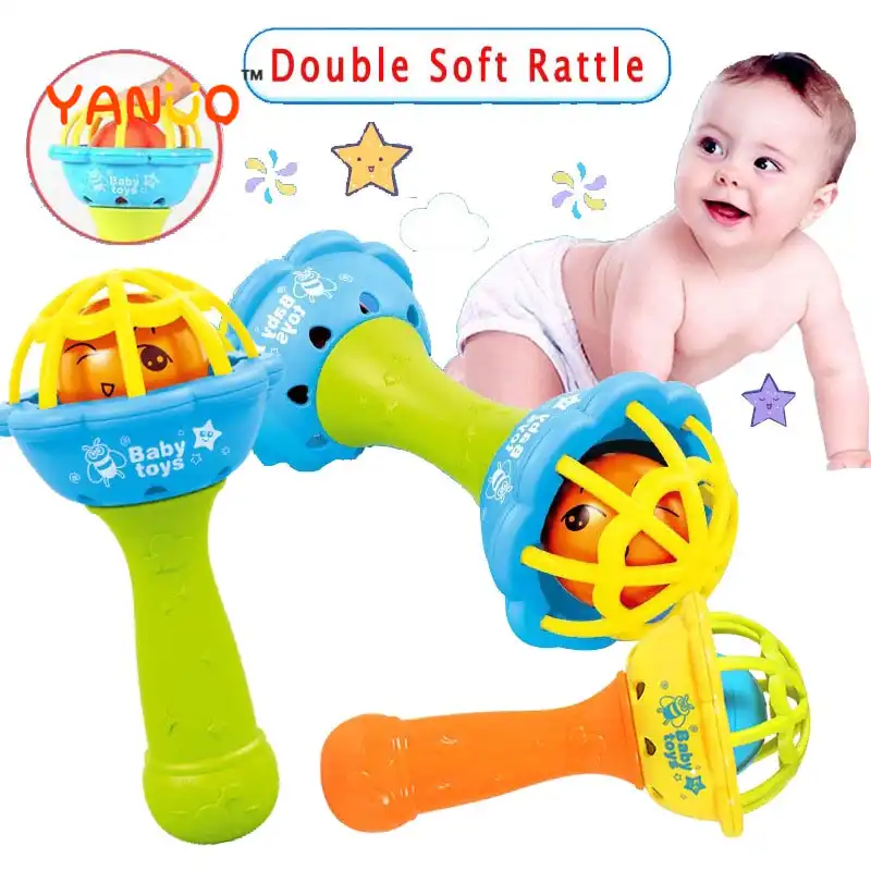 baby dumbbell teether