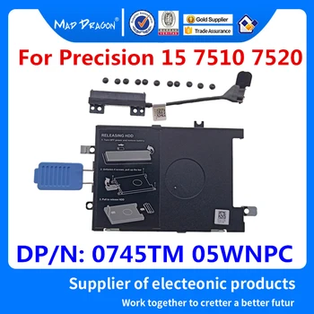 

MAD DRAGON Brand laptop New hard disk drive Caddy tray HDD Bracket cable For Dell Precision 7510 7520 M7510 M7520 0745TM 05WNPC