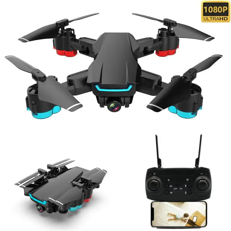 Дрон XD101 1080P WiFi FPV Дрон высота сохраняет однокнопочный возврат к квадрокоптеру Радиоуправляемый вертолет Дрон