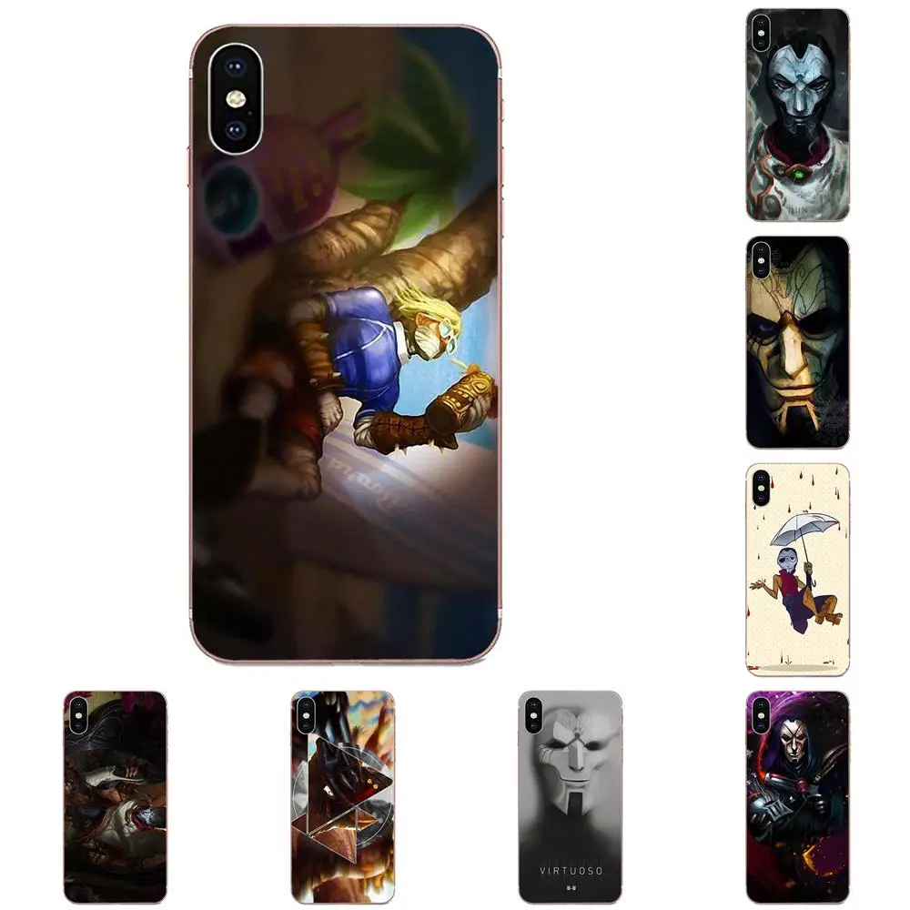 Soft Cover Cases Jhin Singed Lol League Of Legends Games Art For Xiaomi Redmi Note 2 3 3S 4 4A 4X 5 5A 6 6A Pro Plus | Мобильные