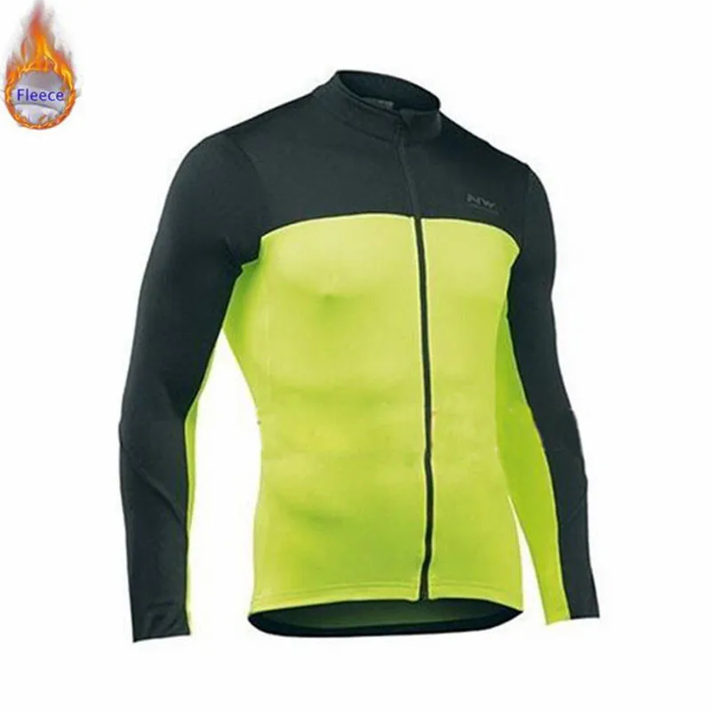 Triathlon Pro team Northwave, велосипедная майка 9D, набор нагрудников, NW велосипедная одежда, мужская зимняя теплая флисовая велосипедная одежда, одежда для велоспорта - Цвет: 15