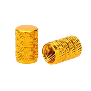 

Alloy Tire valve cap, bicycle, motorcycles and car with Schrader valve, 2 set, Gold