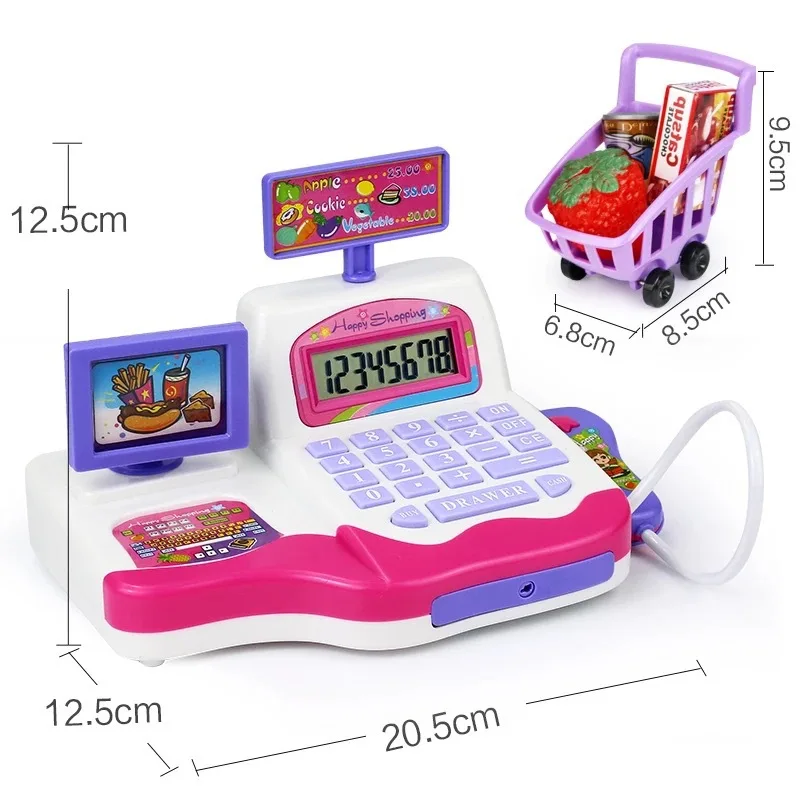 Multi-functional Supermarket Cash Register Model 901 Supermarket Cash Register CHILDREN'S Toy Cash Register