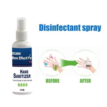 

30/50/100ml Alcohol Disposable Disinfection Household Cleaners Antiseptic Skin Cleaning Care Disinfectant Spray Hand Sanitizer