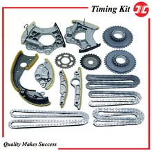 AD07 JC Timing Chain Kit/Components for Car Audi C6 2.8L/3.0T V6 2009/Q5 3.2L/A6 Quattro 3.0T/Audi A6 A8 Engine Spare Parts
