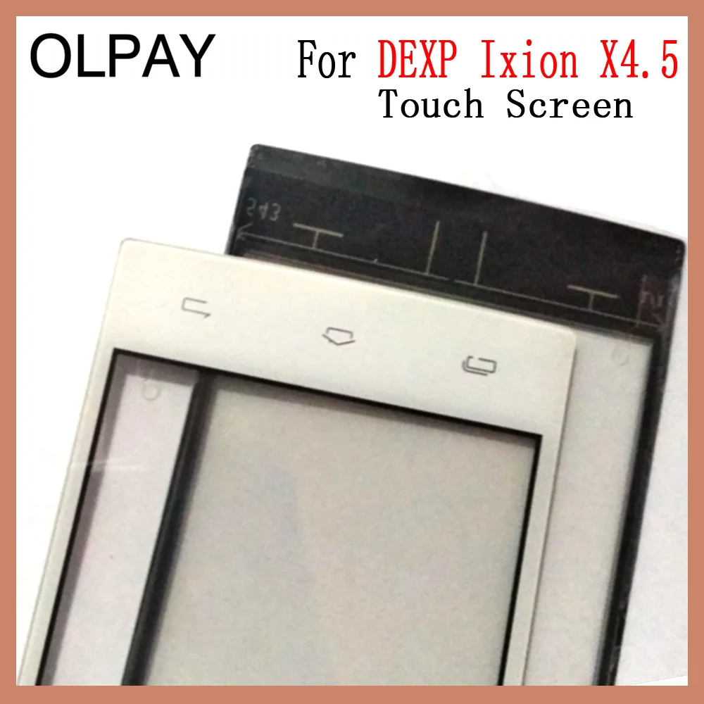 OLPAY 4,5 дюймов для DEXP Ixion X4.5 сенсорный экран дигитайзер для DEXP Ixion X 4,5 Сенсорная панель Сенсорный экран сенсор переднее стекло