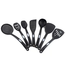 Стиль силикагель нейлоновая кухонная утварь силикагель кухня 7 шт. шпатель ладель дуршлаг пекарня инструмент для приготовления пищи