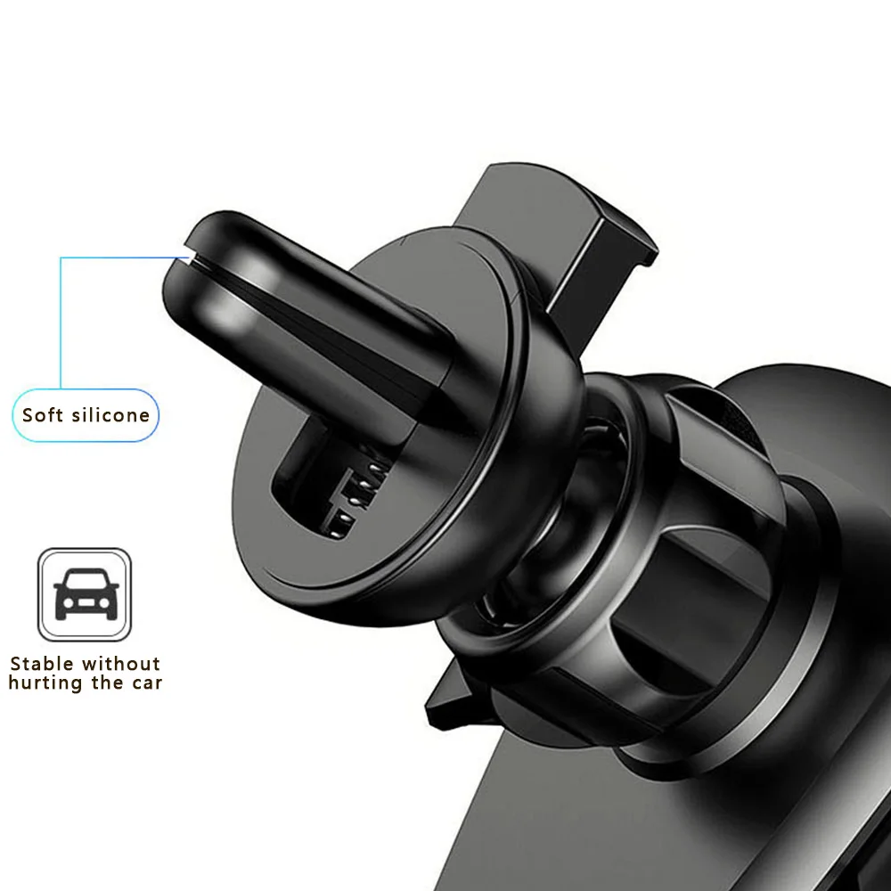  Auto Telefon Halter Universal Air Vent Halterung Auto Halter Stehen Mobile Unterstützt für iPhone x