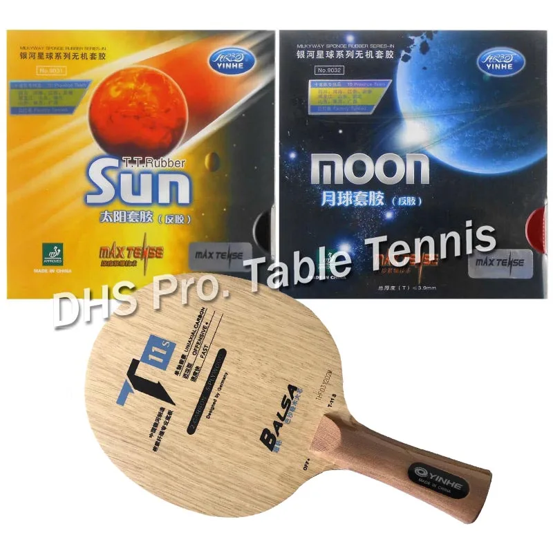 Raqueta De Paddle Galaxy YINHE T 11 T11S Tenis De Mesa Pro Con Sol 