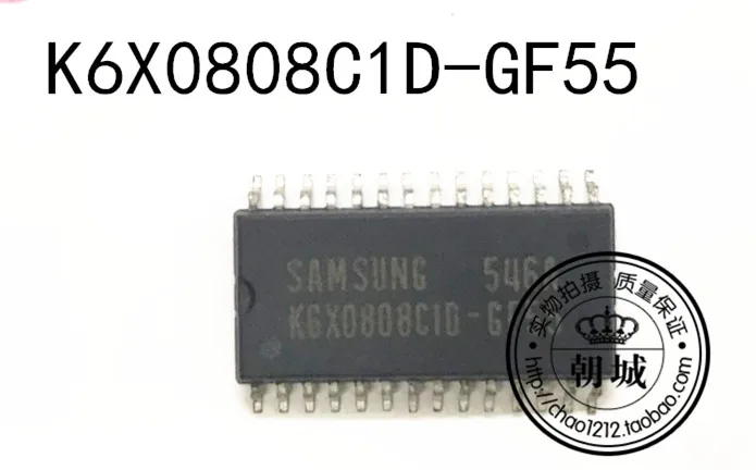 5 шт./лот K6X0808C1D-GF55 K6X0808C10-GF55 K6X0808CID-GF55