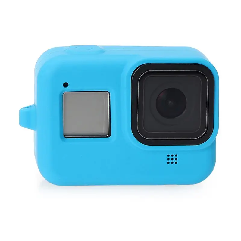 Силиконовый защитный чехол для камеры с ремешком для GoPro Hero 8 X3UB