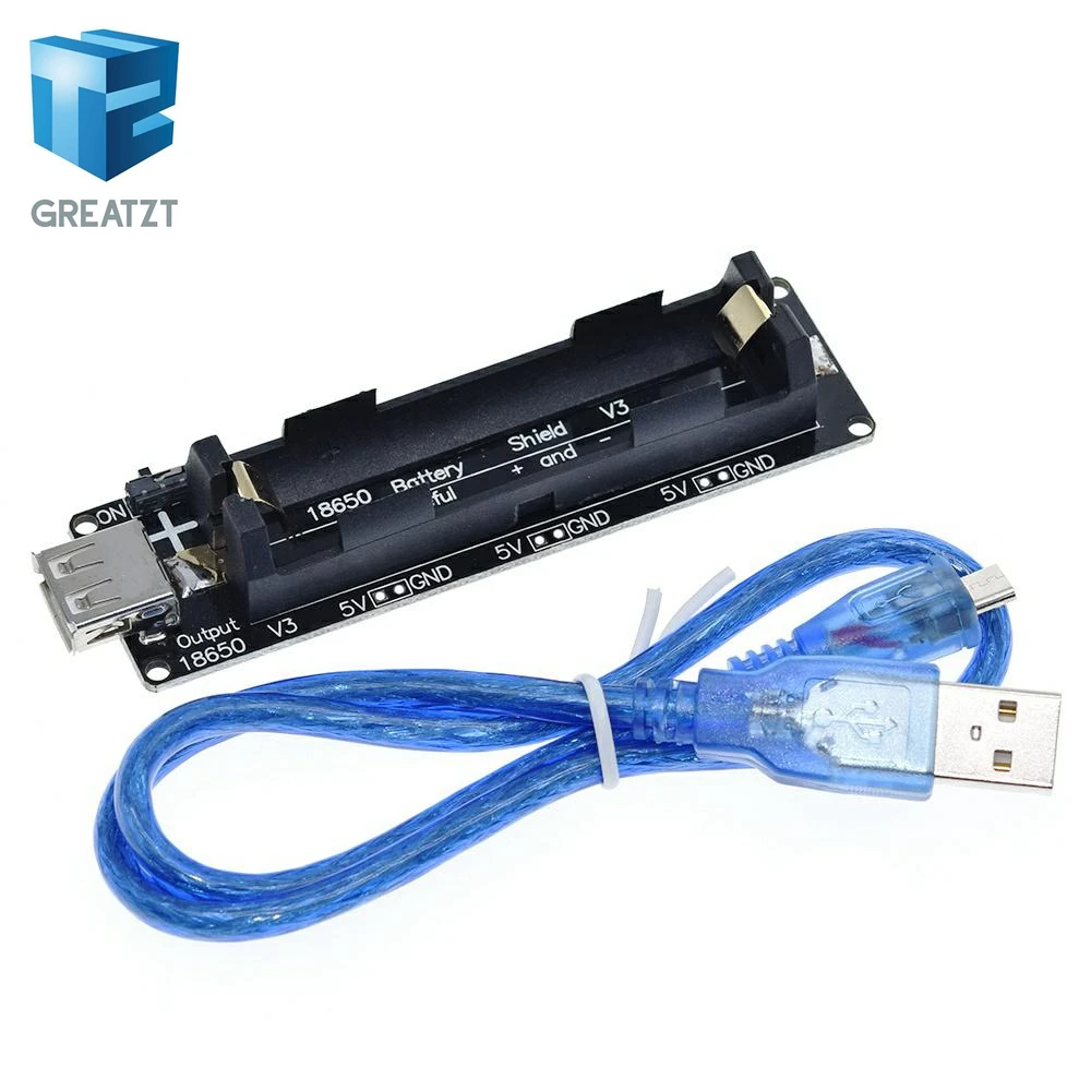 ESP32 ESP32S для Wemos Raspberry Pi 18650 плата зарядки аккумулятора V3 Micro USB порт Type A 0.5A