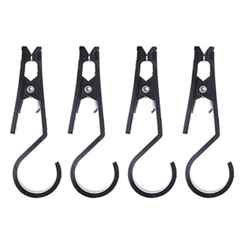 

4Pcs Outdoor Camping Awning Tent Clips Clasp Towels Cups Hanging Hooks Camping Accessories