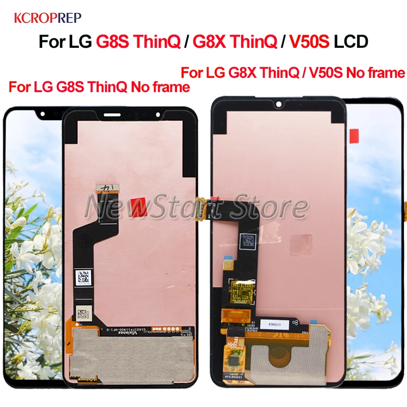 Для LG G8S ThinQ LCD для G8X V50S дисплей кодирующий преобразователь сенсорного экрана в