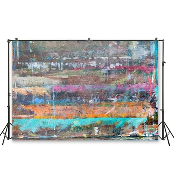 

HUAYI colorful old wooden floor board texture photo background boy adult children portrait photo booth shooting backdrop D-5783