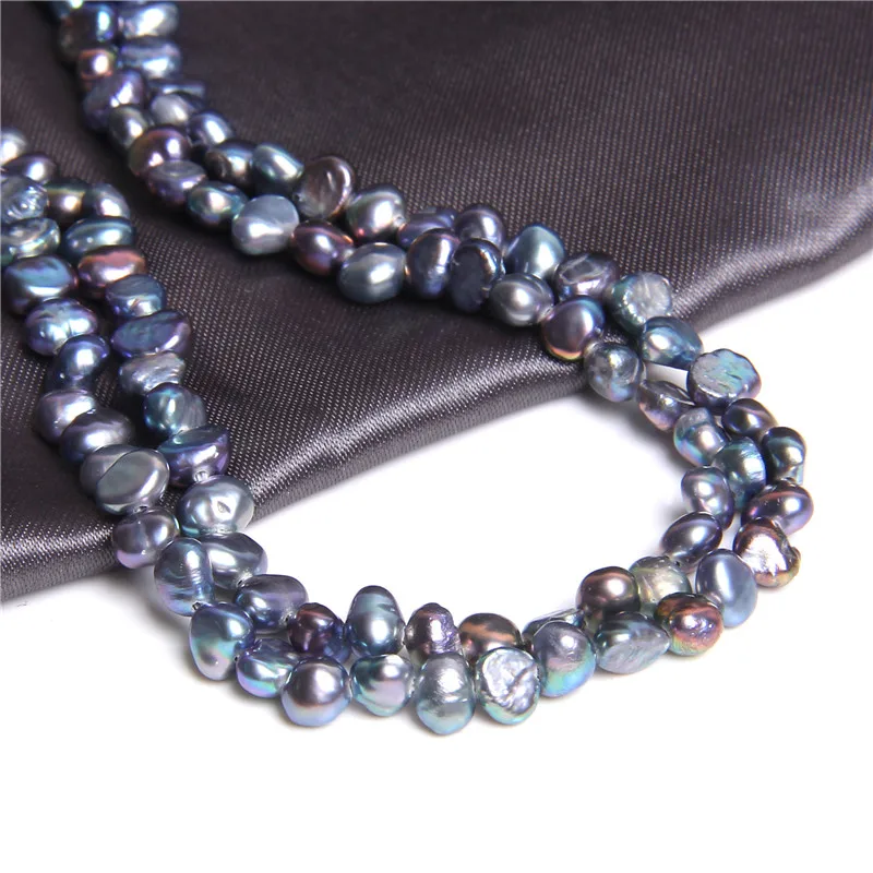 4 мм Необычные настоящие пресноводные жемчужные бусины из натурального камня для DIY ожерелья браслеты серьги ювелирные изделия для женщин Элегантный подарок diy