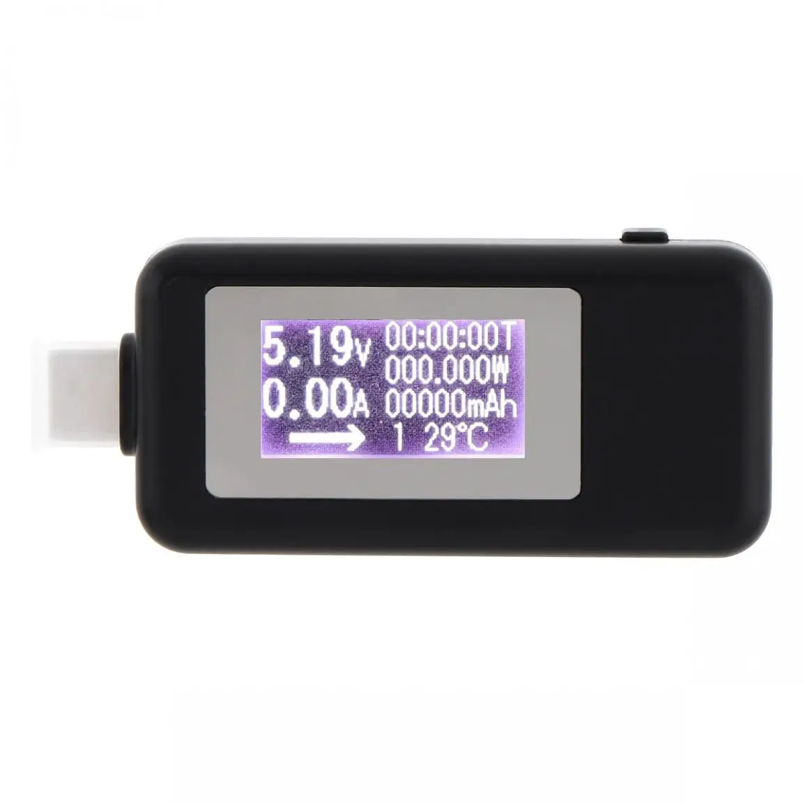 Тестер батареи 4 В до 20 В/0A до 3A USB зарядное устройство мощность Батарея ёмкость тестер напряжение измеритель тока