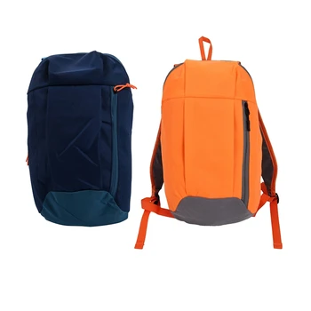 

2Pcs Backpack Outdoor Sport Camping Backpack Women Men Backpack Travel Bag Backpack Bag Backpack - Dark Blue & Orange