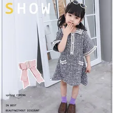 PUDCOCO/милое детское платье в клетку для маленьких девочек; платья принцессы с бантом для торжественных случаев; пальто; одежда; подарок; От 1 до 6 лет