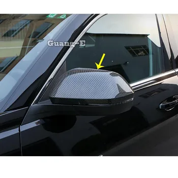 

For VW Volkswagen Teramont Atlas 2017 2018 2019 2020 Car Rear Tail Back View Rearview Side Glass Mirror Cover Trim Frame Eyebrow