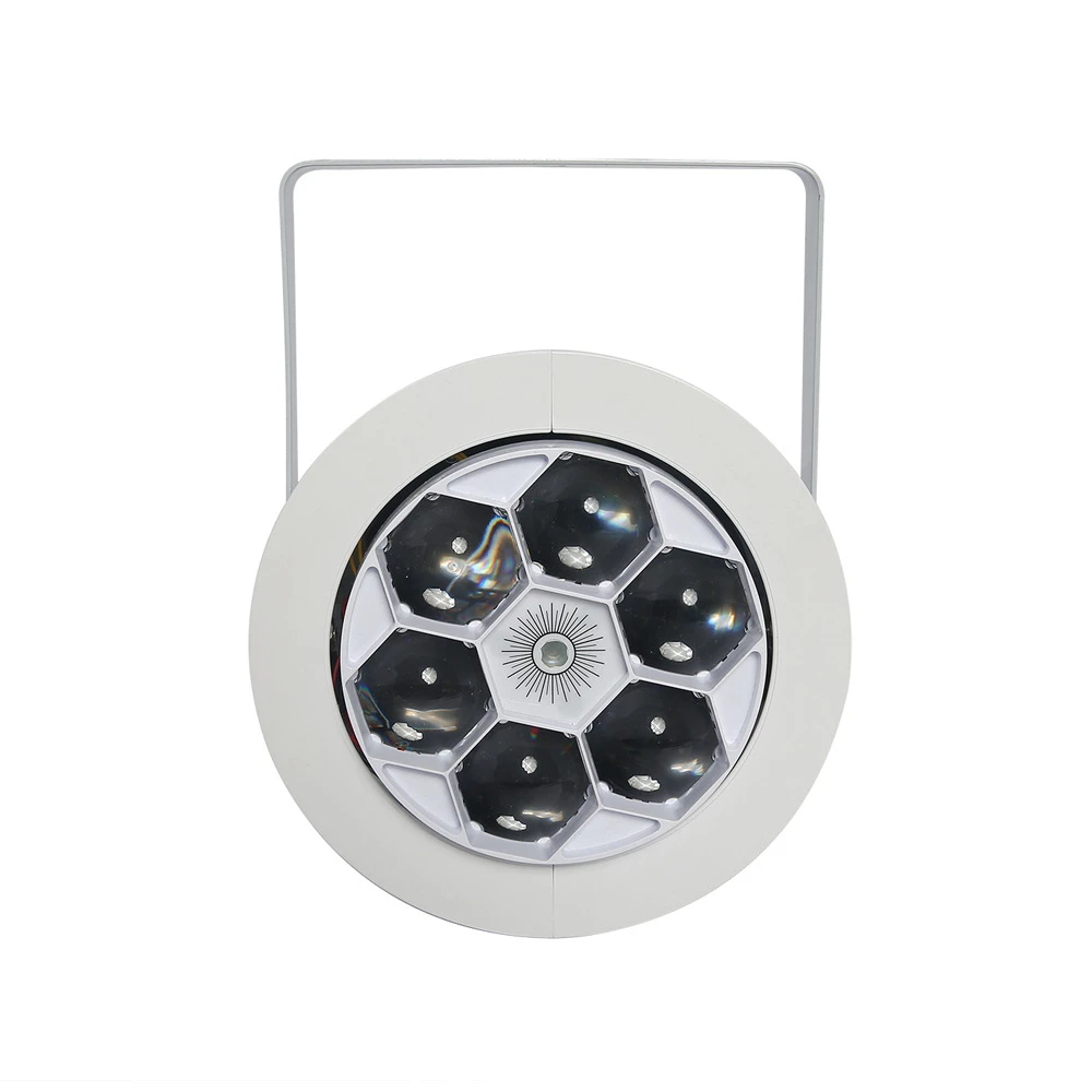 

Moving Head Light 6 Bee Eye Beam Scans DMX DJ Laser Light Show Projector Patterns Color Decoration Lighting System for Family