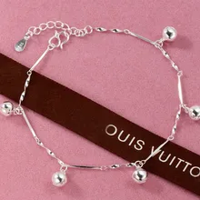 Женский браслет на ногу с витым лезвием, корейский стиль, Южная Корея, посеребренные серебряные аксессуары, Ретро стиль, женские Украшения для ног