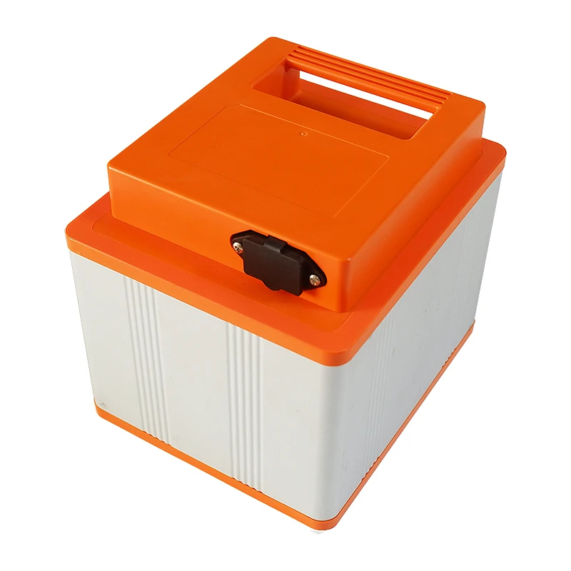 Высококачественный алюминиевый корпус для батарей 18650 с крышкой из абс пластика