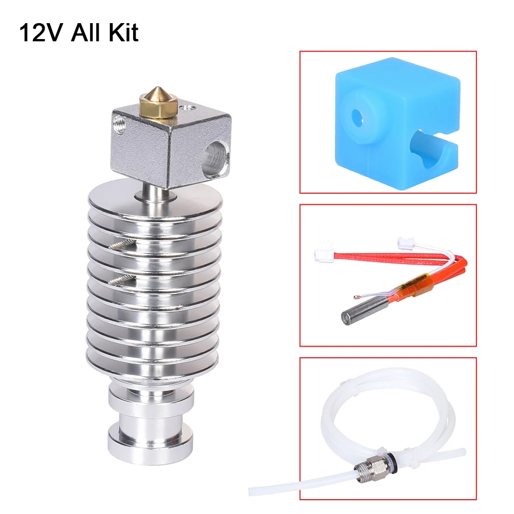 V5 J-head I3 Mega Hotend прямой комплект для обновления нити 1,75 мм 12 в 24 в части 3d принтера для I3 Mega-S Bowden экструдер термистор - Цвет: Type2