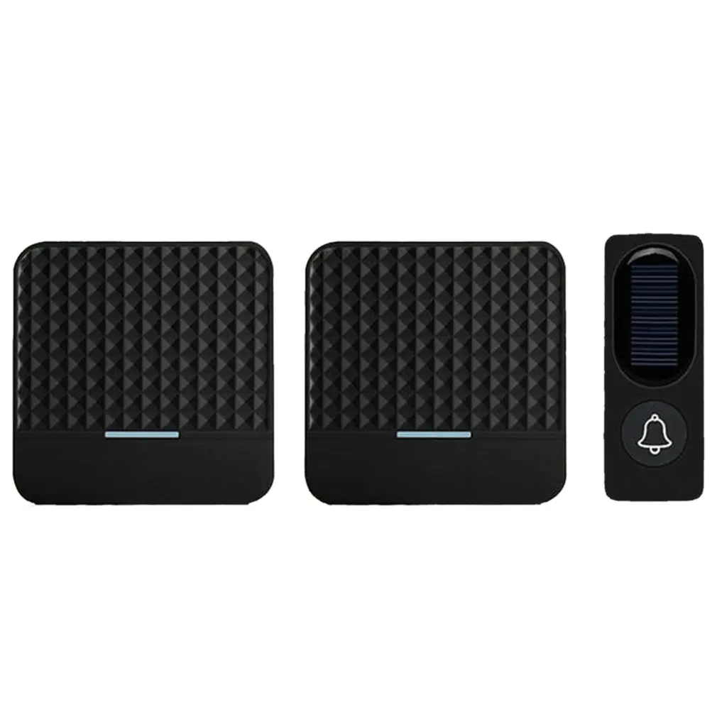 

For F9 Solar Wireless Doorbell Intelligent Light Sensor One For One Door Bell One For Two Wireless Doorbell