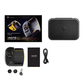 

Flydigi Wasp 2 Half Handed gamepad mobile phone pad tablet controller pubg COD mobile I-OS/A-ndroid Bluetooth controller