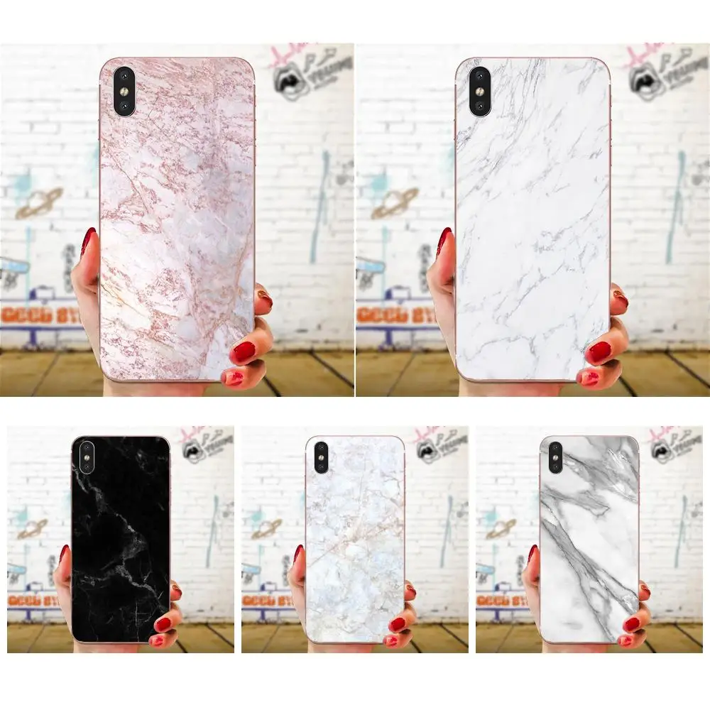 New Multi Colors Luxury Phone Case Pure Marble Cases Back For Samsung Galaxy A51 A71 A81 A90 5G A91 A01 S11 S11E S20 Plus Ultra | Мобильные