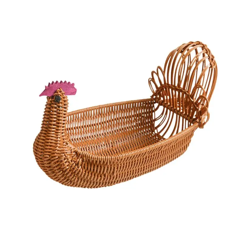 rooster Корзина подарочная корзина традиционная модная корзина детская подарочная корзина плетеная T8WE - Цвет: rooster
