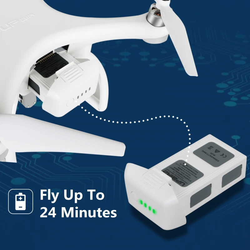 Двойной GPS авто следить за мной бесщеточный Wi-Fi FPV RC Квадрокоптер Upair-2 3D+ 4K эффект камера 3 оси Gimbal приложение управление Радиоуправляемый Дрон модель