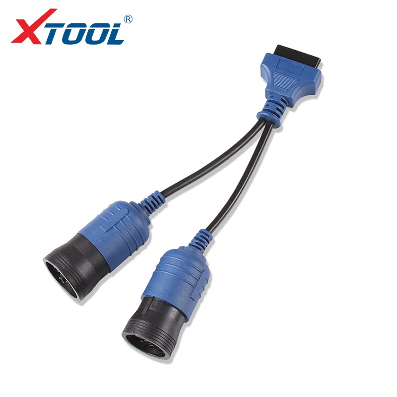 XTOOL PS2 грузовик OBDII-16 кабель 6+ 9 PIN Кабель-адаптер OBD автомобиля диагностические кабели и разъемы для X1 PS2MINI