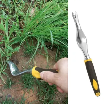 

Manual Weeding Tools With Wooden Handle Garden Lawn Farmland Grow Hair Bonsai Garden Tools Weeder Loose Soil Nursery Fork