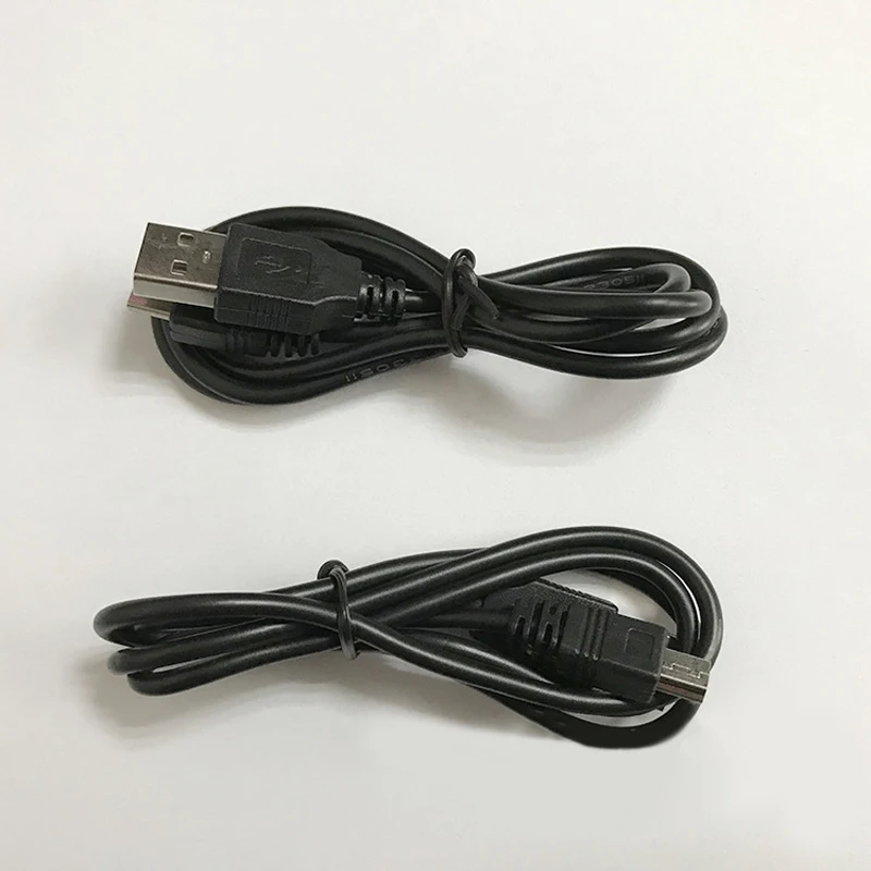 Black Mini USB 5PIN Plug To Type C Data Adapter Cable Data Cord Wire 2 Meters For MP3/MP4 High Quality Material