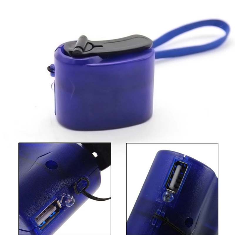 USB аварийное Ручное Зарядное устройство динамо для универсального зарядного устройства