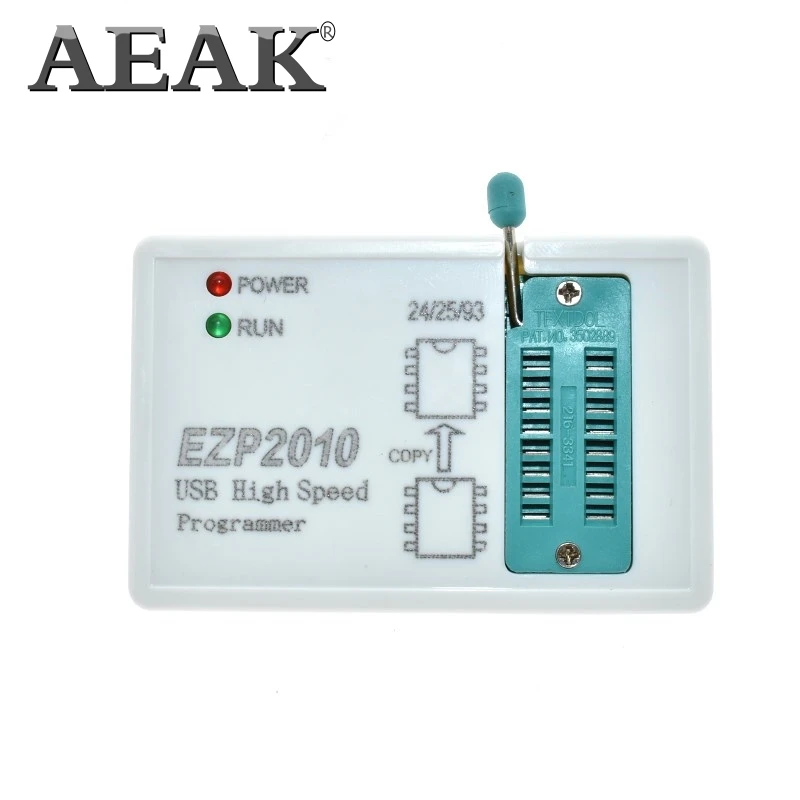 AEAK EZP2010 высокоскоростная USB программа SPI + зажим для проверки ИС socke Поддержка 24 25 93