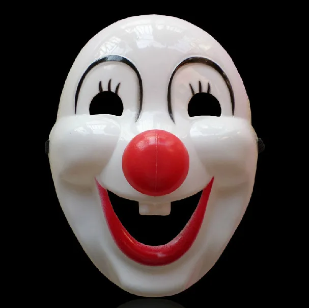 

Clown Dressing up Adult Children Party Performance Mask Cartoon Animation Mask Plastic Clown Mask