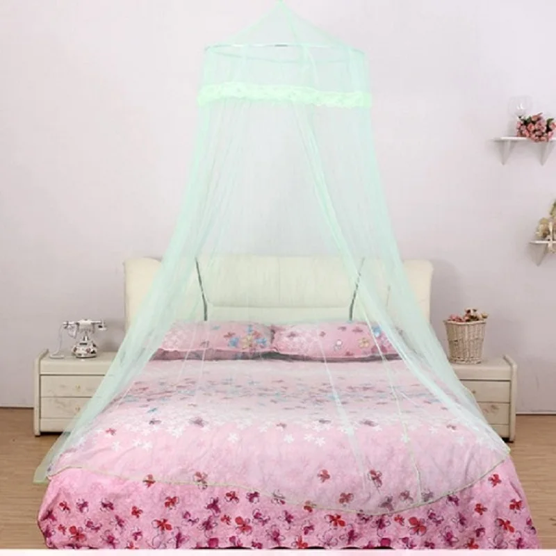 

Romantic Princess Style Lace Lace Encryption Girl Heart Big Account Anti-mosquito Ceiling Palace Net Girl Room Decor Bed Tent