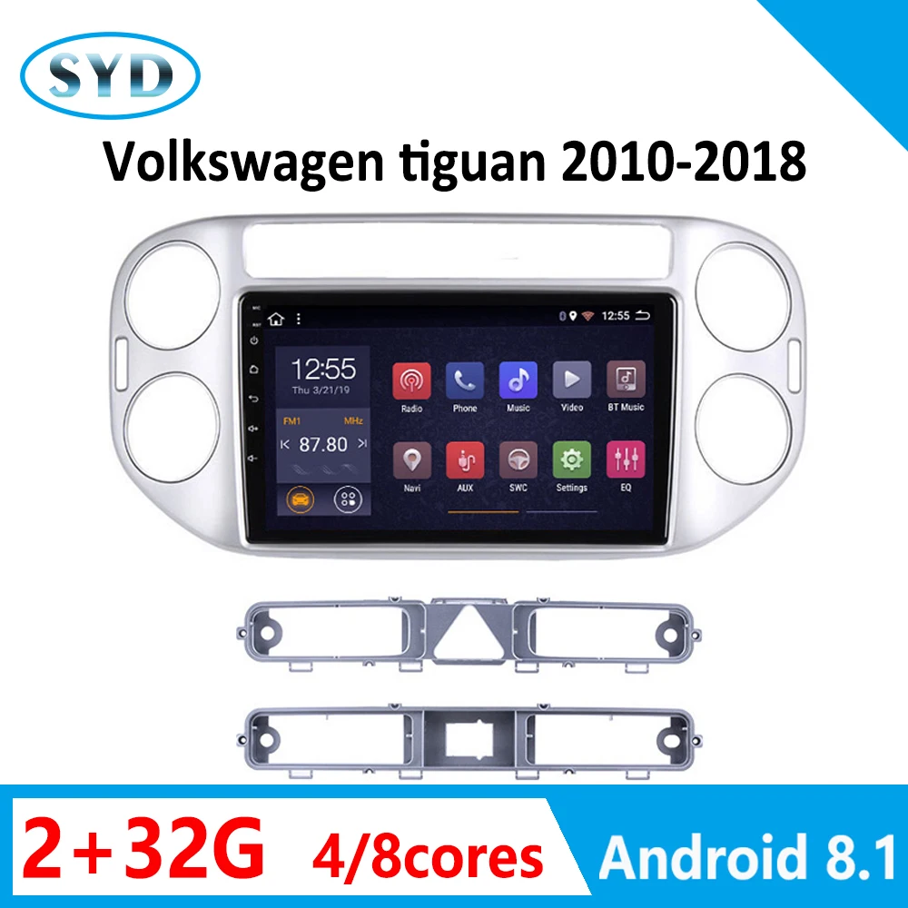 Автомагнитола для tiguan 2010 2011 2012- gps навигационная система мультимедийный плеер Поддержка iPhone carplay SWC wifi мульт-язык