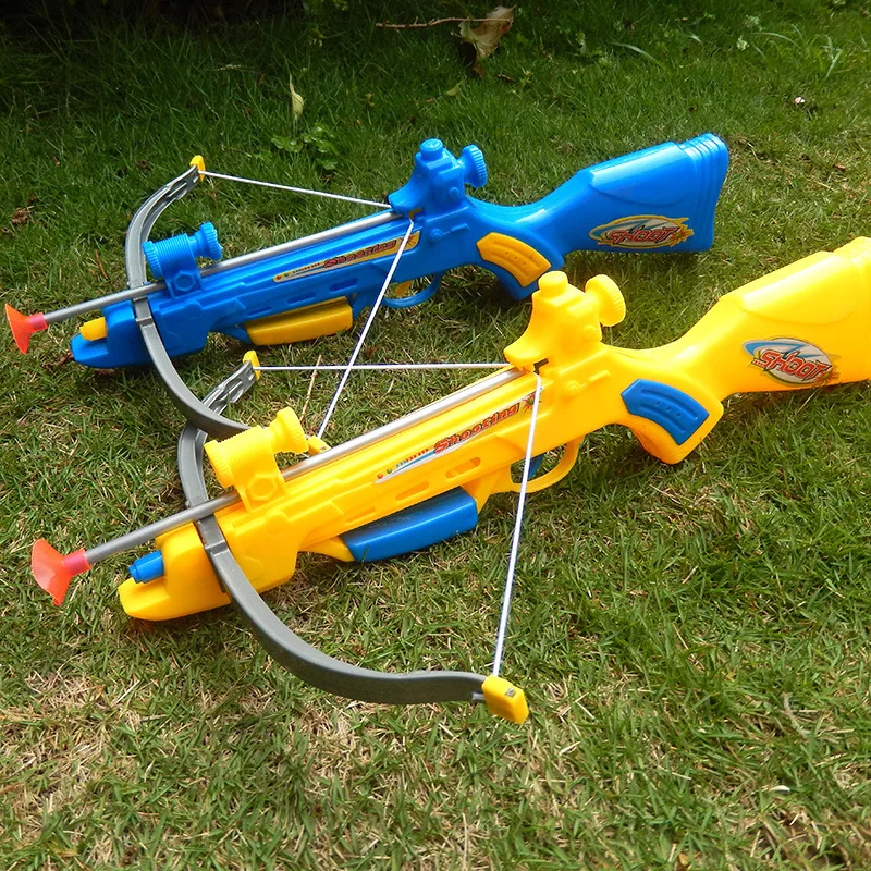 

570 Crossbow Model Shooting Competition Bow And Arrow Dual-Use New Style Gun Type Built-in Brace Fun Stimulate Toy