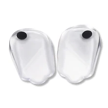 1Pair Shock Absorption Posture Corrective Magnetic Therapy Bow Legs Wedge Soft Alignment Lightweight Inserts Cushion Heel Pad