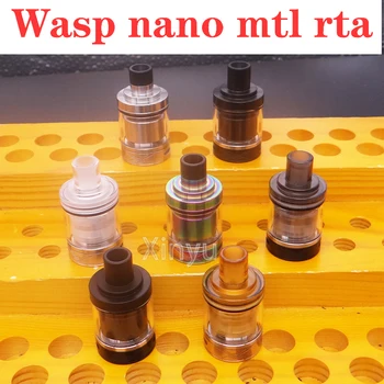 

Wasp nano rta 2ml 22mm Atomizer with new adjustable double side airflow single-coil building RTA VS taifun gtr rta vs dvarw fl