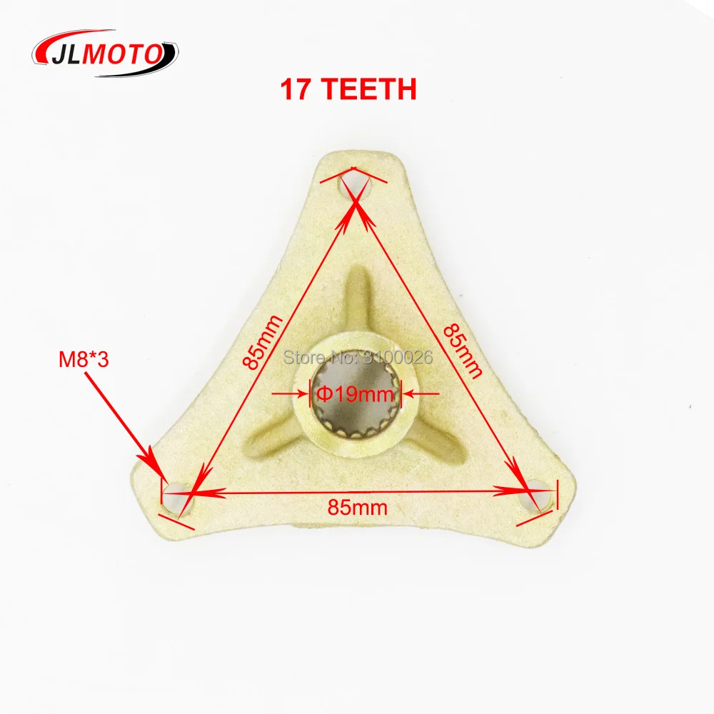 JLA-07-068-2-17T-WHEEL-HUB-ATV-MINI-QUAD-REAR-PARTS
