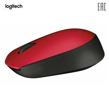 

Mouse Logitech 910-004641 Computer Peripherals wireless gaming mice mouses for a laptop PC M171 Red 1000dpi 2.4 GHz USB
