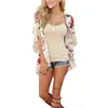 Women Floral Chiffon Blouses  Loose Shawl Kimono Cardigans Tops Boho Open Stitch Cardigan Shirts Beach Wear Blouse Summer ► Photo 2/5