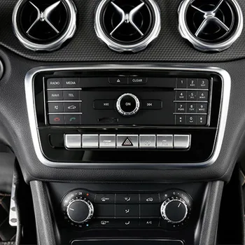 

Car Center Console Air Conditioner CD Frame Decoration Sticker Trim For Mercedes Benz CLA C117 GLA X156 Modified Accessories