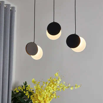 

A Chandelier Post Modern Personality Restaurant Three Head A Chandelier Model Between Originality Bedside Moon A Chandelier